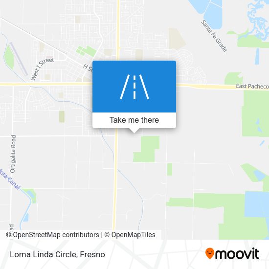 Loma Linda Circle map