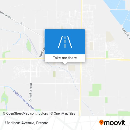 Mapa de Madison Avenue