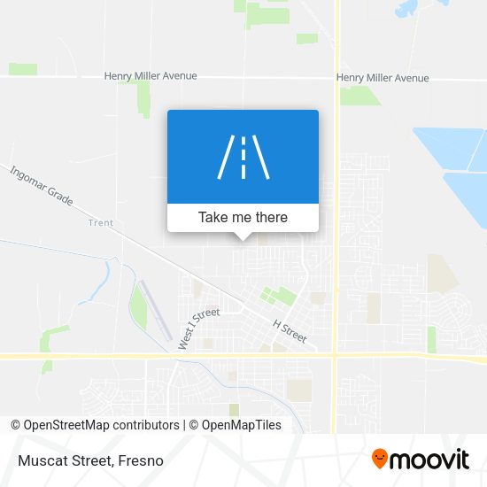 Mapa de Muscat Street