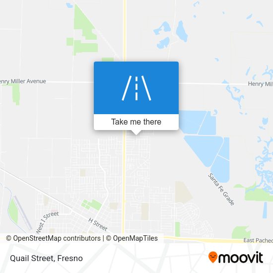 Mapa de Quail Street