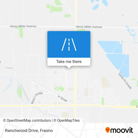 Ranchwood Drive map