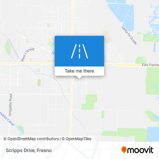 Scripps Drive map