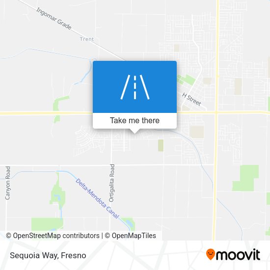 Mapa de Sequoia Way