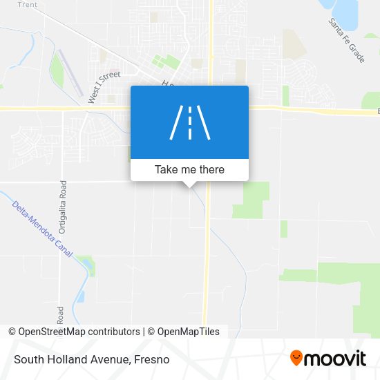 South Holland Avenue map