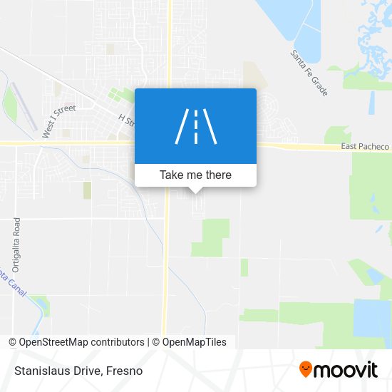 Mapa de Stanislaus Drive