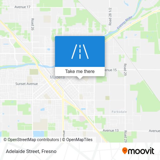 Adelaide Street map