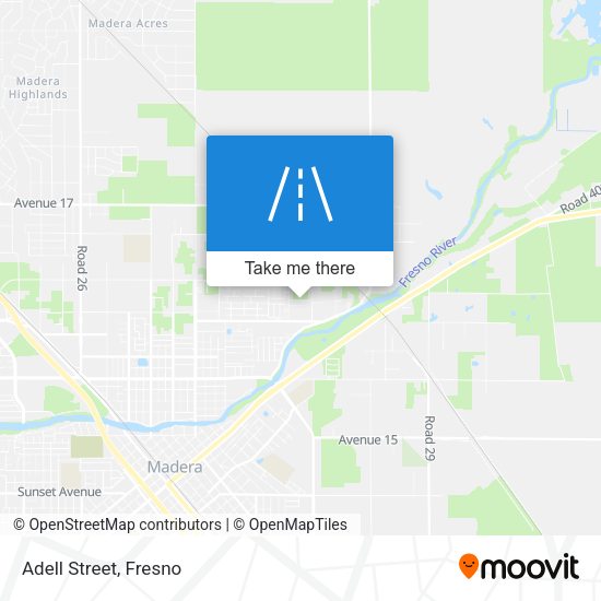 Mapa de Adell Street