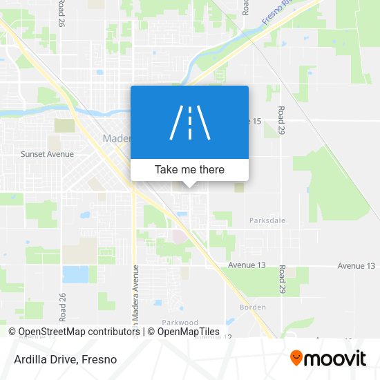 Ardilla Drive map