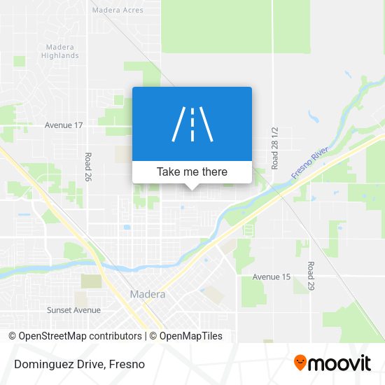 Dominguez Drive map