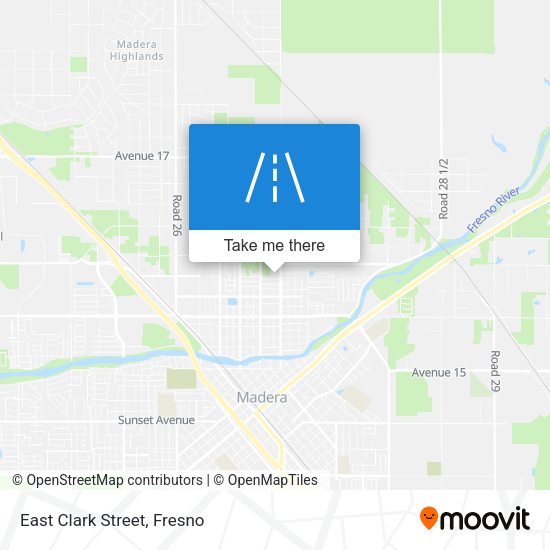 Mapa de East Clark Street