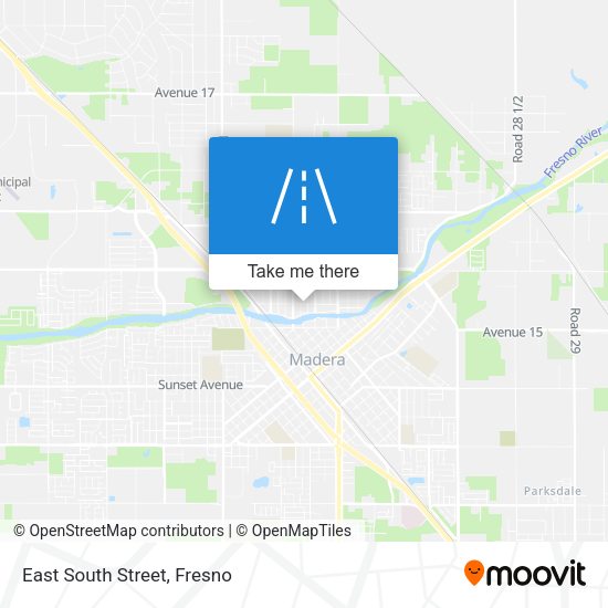 Mapa de East South Street