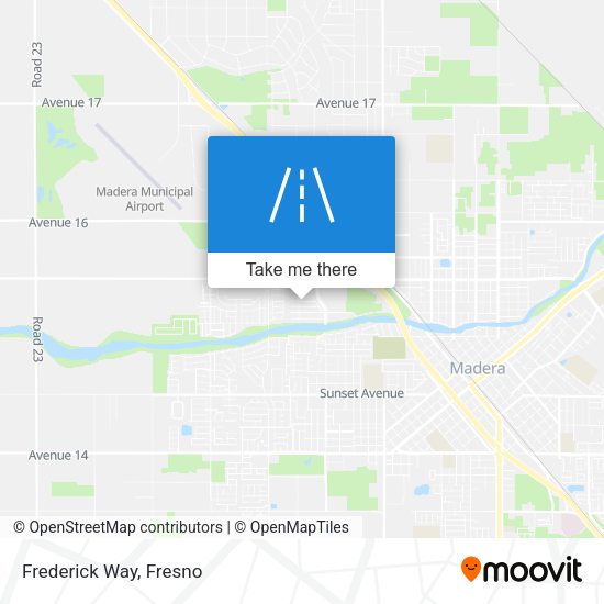 Mapa de Frederick Way