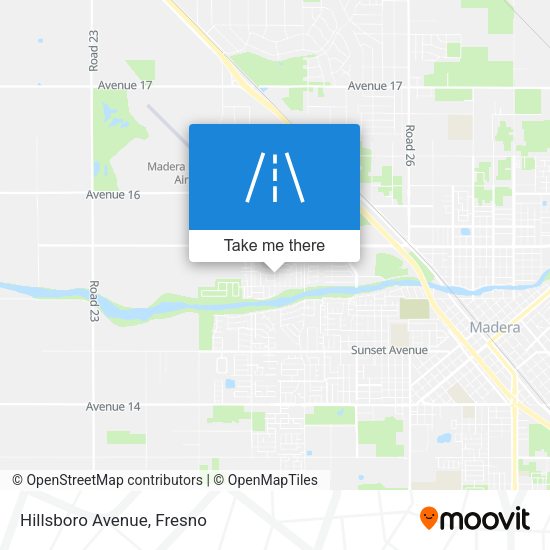 Mapa de Hillsboro Avenue