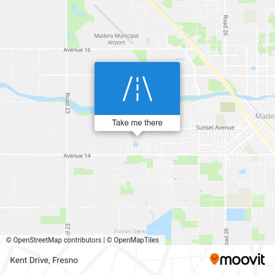 Mapa de Kent Drive