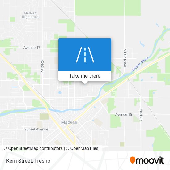 Mapa de Kern Street