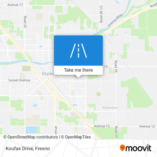 Mapa de Koufax Drive
