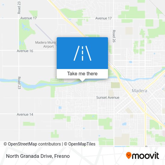 Mapa de North Granada Drive