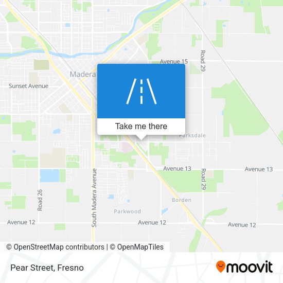 Mapa de Pear Street