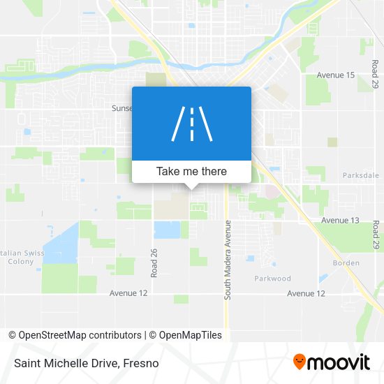 Saint Michelle Drive map
