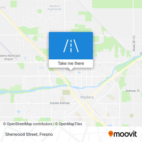 Sherwood Street map