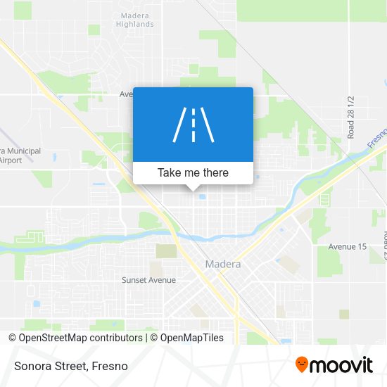 Mapa de Sonora Street
