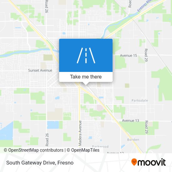 South Gateway Drive map