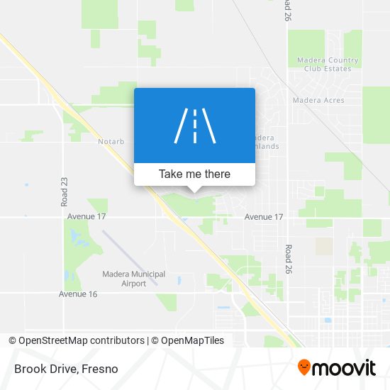 Brook Drive map