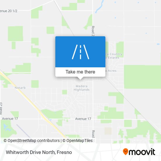 Whitworth Drive North map