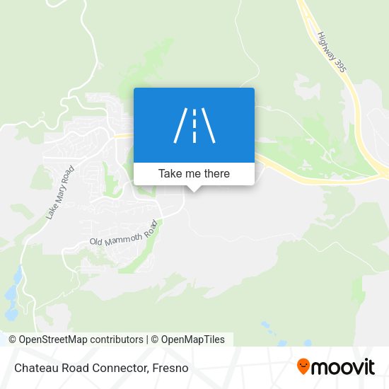 Chateau Road Connector map