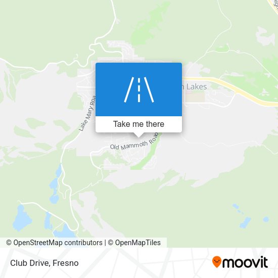 Club Drive map