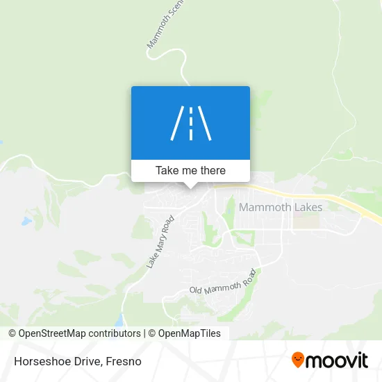 Horseshoe Drive map