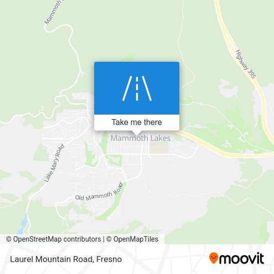 Laurel Mountain Road map