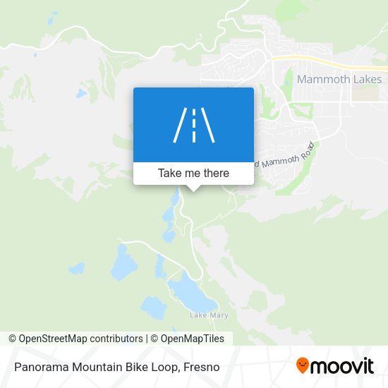 Panorama Mountain Bike Loop map