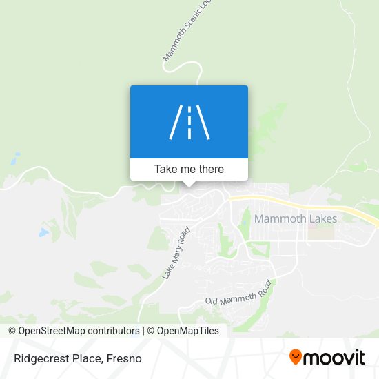 Mapa de Ridgecrest Place
