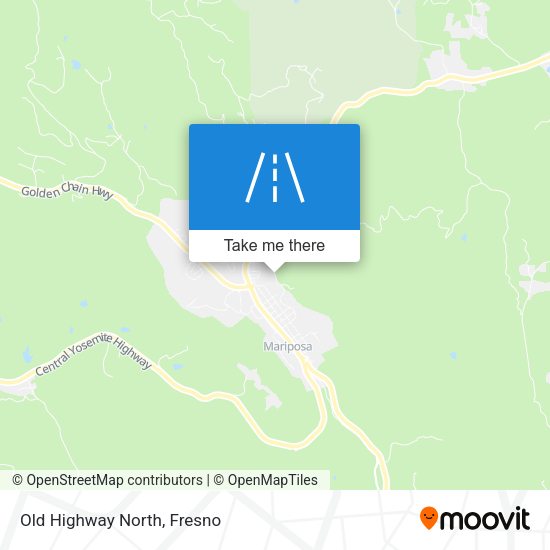 Mapa de Old Highway North