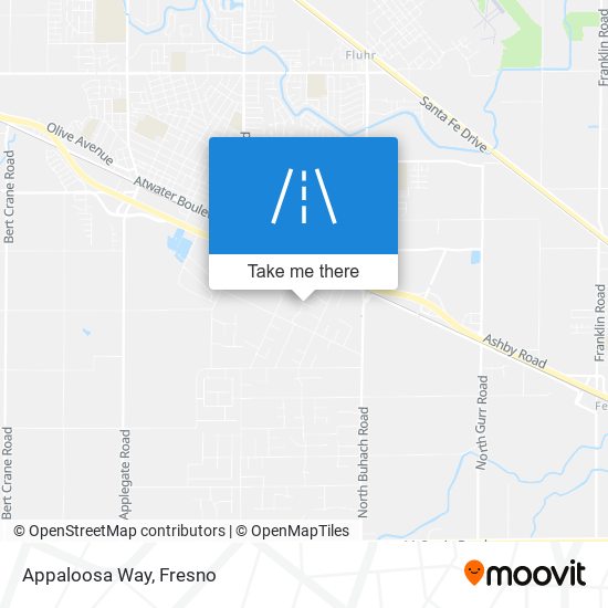 Appaloosa Way map