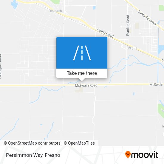 Mapa de Persimmon Way
