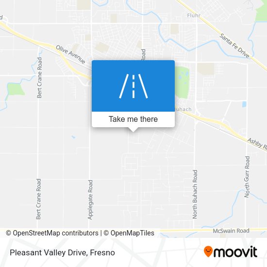 Pleasant Valley Drive map