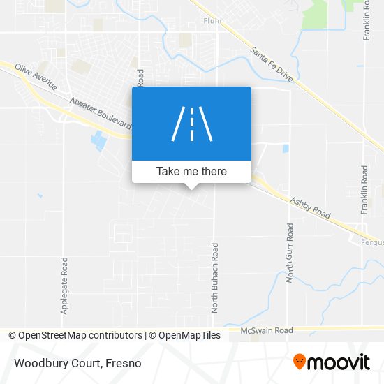 Woodbury Court map