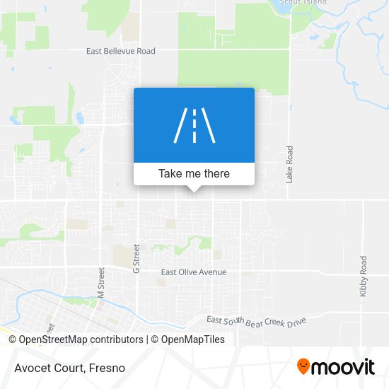 Mapa de Avocet Court