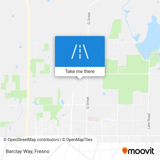 Mapa de Barclay Way
