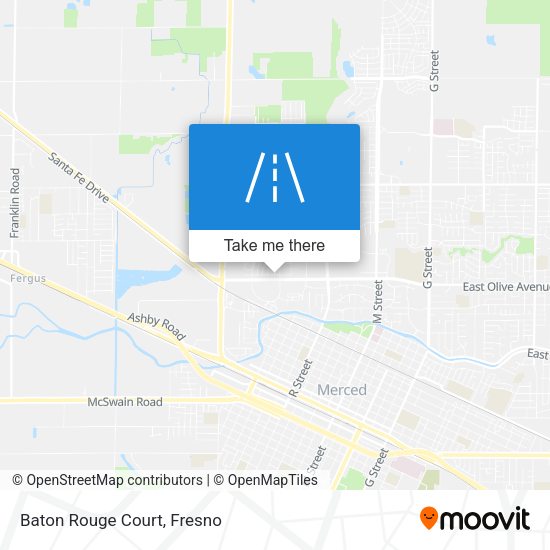 Baton Rouge Court map