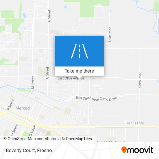 Mapa de Beverly Court