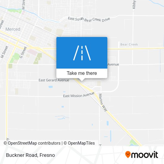Mapa de Buckner Road