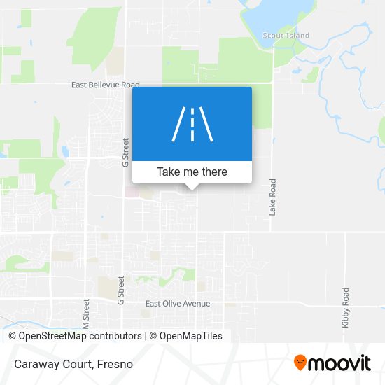 Mapa de Caraway Court