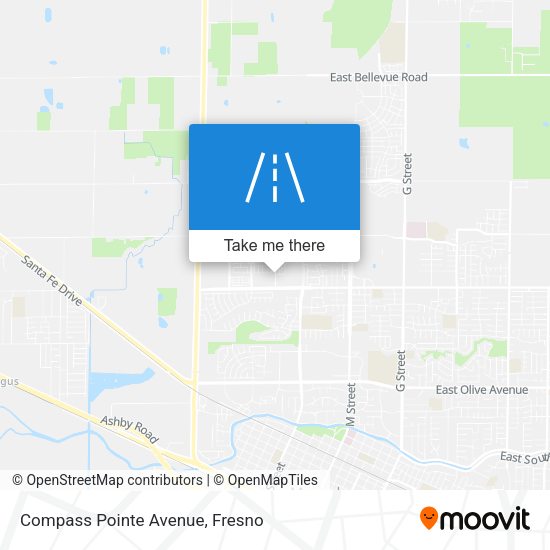 Mapa de Compass Pointe Avenue