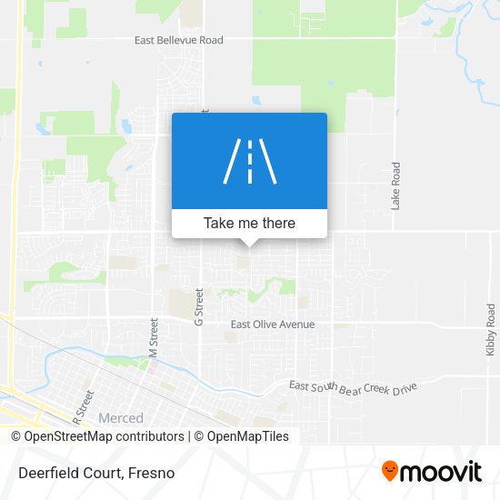 Mapa de Deerfield Court