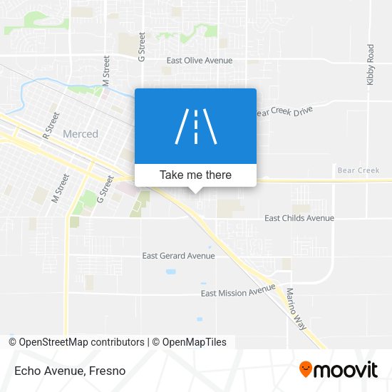 Mapa de Echo Avenue