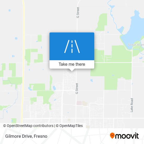 Gilmore Drive map