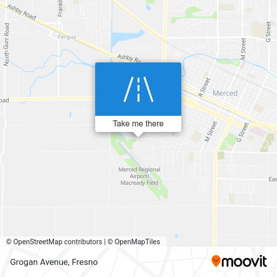 Mapa de Grogan Avenue